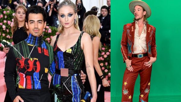 Dipo , Joe and Sophie Turner 