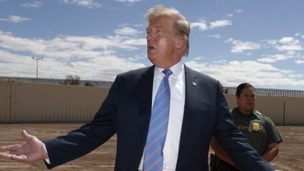 The Trump administration has not installed a single mile of new wall in a previously fenceless part of the U.S.-Mexico border (Twitter)