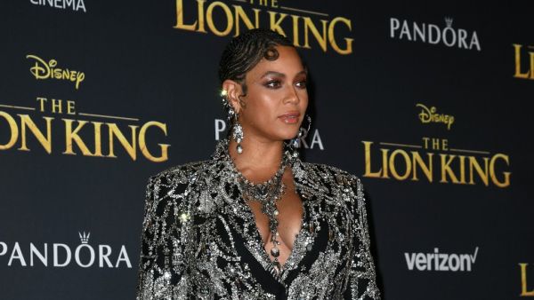 Beyoncé attends the premiere of Disney's "The Lion King" at Dolby Theatre on July 09, 2019 in Hollywood, California. (Kevin Winter/Getty Images/AFP)