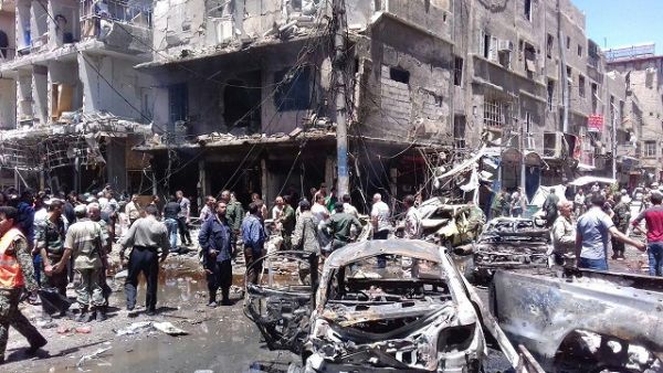 Twin suicide car blast Syria Damascus. (AFP/ File Photo)