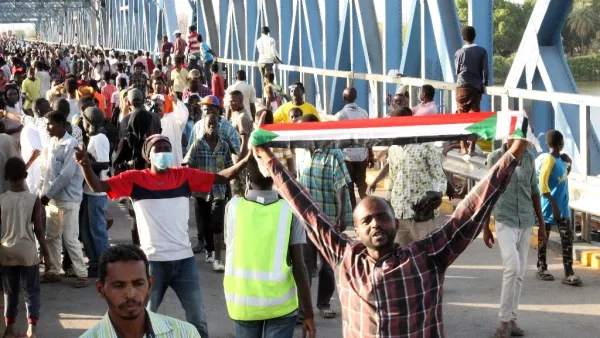 Protest leaders and Sudan's ruling generals have reached a breakthrough agreement on transitional authorities to run the country (AFP /EBRAHIM HAMID)