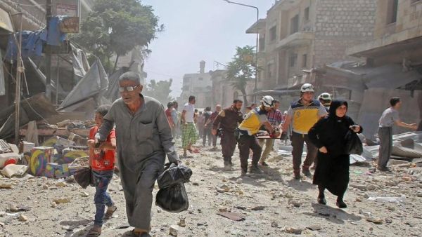 They have since seized the villages of Tal Maleh and Jibeen amid heavy clashes and airstrikes by regime and Russian forces (Twitter)