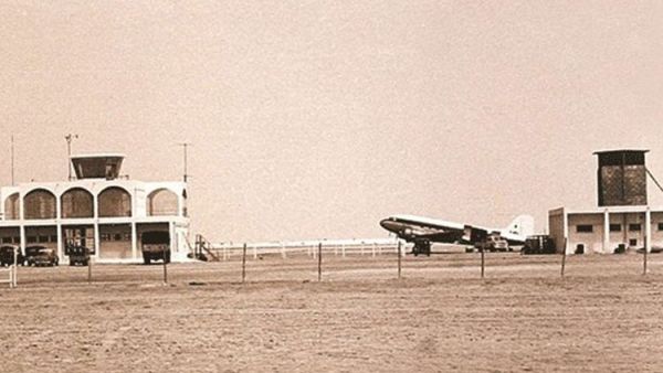 What Dubai airport looked like in the beginning. (Twitter/ Video)