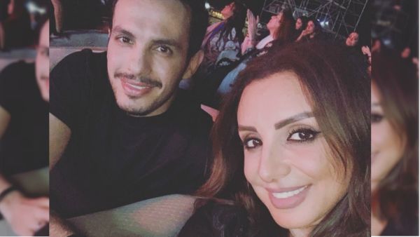 Angham and Ahmed Ibrahim attended Mohammad Hamakis concert in Jeddah anghamofficial Instagram