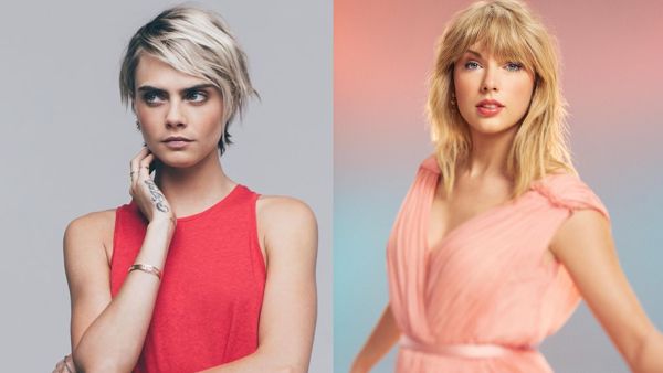 Taylor Swift and Cara Delevingne 