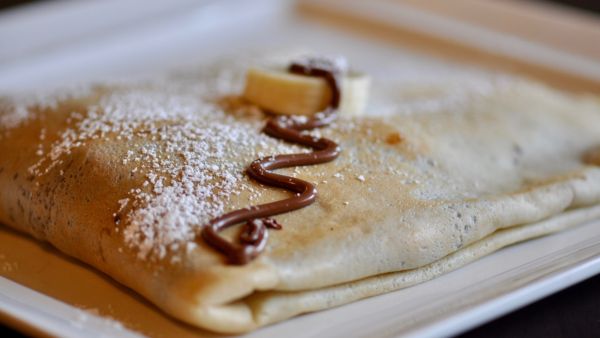 كريب بالشوكولاتة