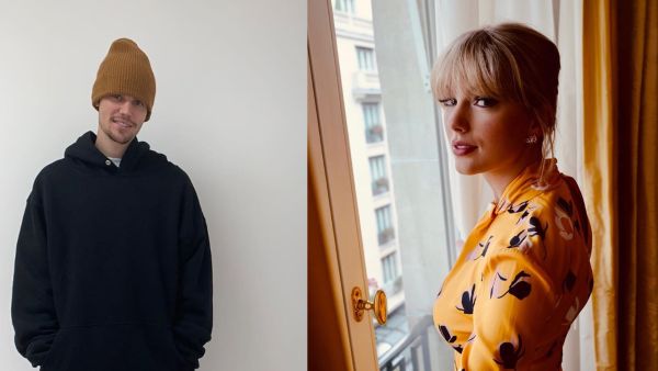 Taylor Swift and Justin Bieber 