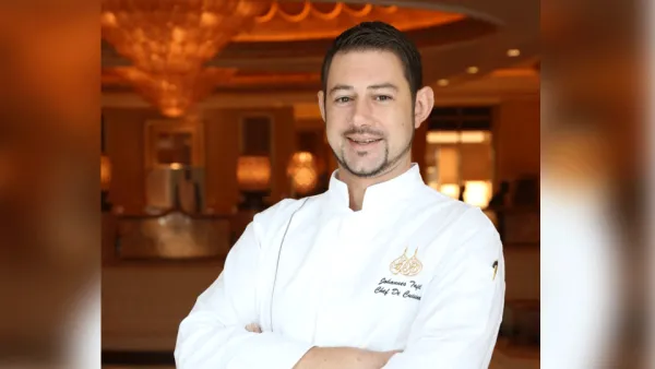 Johannes Tafel as Chef de Cuisine of Sayad Restaurant.