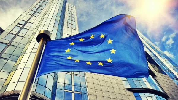 The European Parliament building. Brussels, Belgium. (Shutterstock/ File Photo)