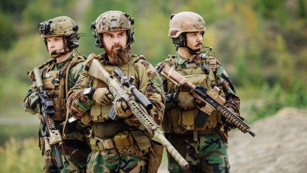 U.S. Army rangers during the military operation (Shutterstock)