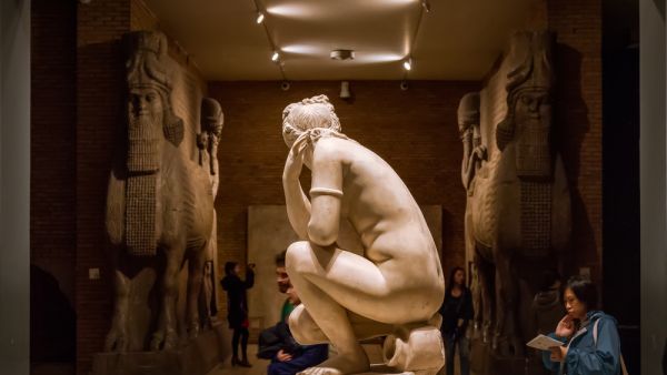 British Museum, Lely's Venus, Aphrodite surprised as she bathes.  (Shutterstock/ File Photo)