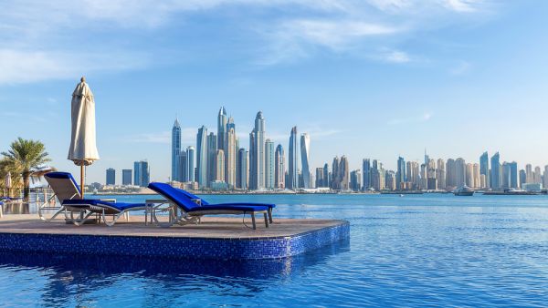 Swimming pool in Dubai