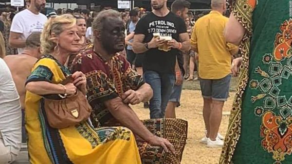 Blackface to Belgium's Africa Museum  (Twitter)