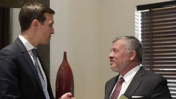 Kushner met with Jordan's King Abdullah II in Amman (Twitter)