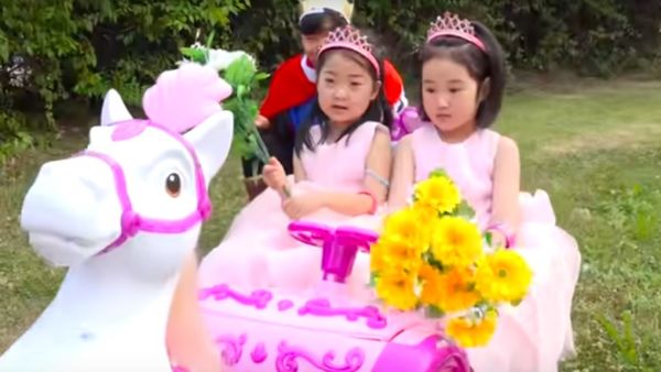 Boram, a six-year-old YouTube star (YouTube)
