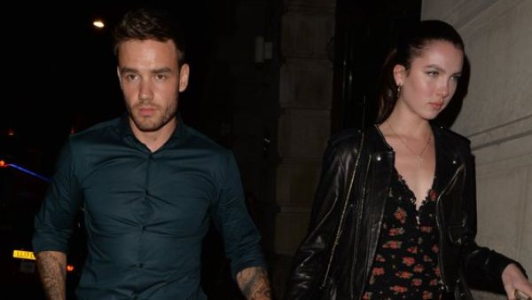 Liam with Maya Henry in London (Twitter)