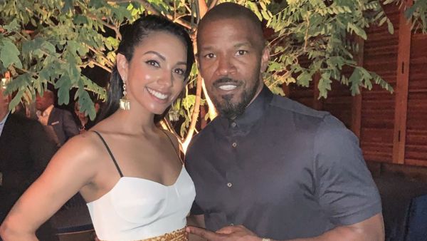 Corinne and Jamie Fox 