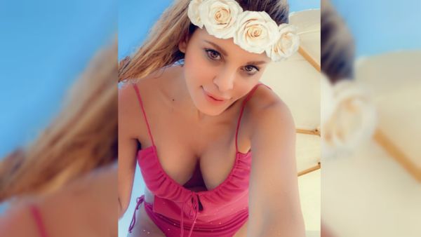 Dominique Hourani's new vacation pictures caused an attack in comments by many followers Source dominiquehourani Instagram