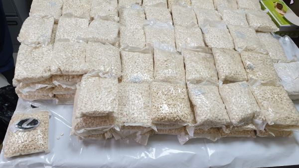 نجح ضباط الجمارك  في المراكز الجمركية الساحلية من ضبط 783.800 ألف حبة كبتاجون مخدرة معبأة في 719 كيساً داخل معدات آلية خلال العام 2018