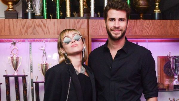 Miley Cyrus and Liam Hemsworth 