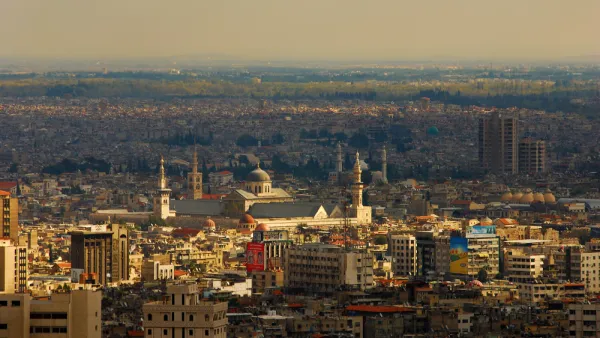 View from high to new and old Damascus (Shutterstock)	
