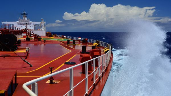 On board tanker (Shutterstock)	