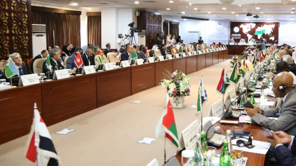 The Organization of Islamic Cooperation (OIC) expresses its “total rejection” of the Israeli prime minister’s pre-election pledge to annex part of the occupied West Bank (AFP)