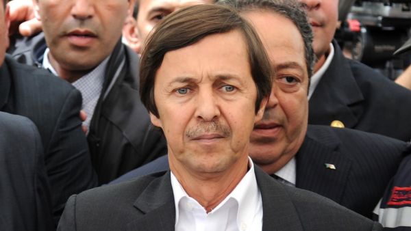 Said Bouteflika, brother of Algerian President, attends the funeral of late Algerian singer Warda Al-Jazairia, one of the most famous singers in the Arab world, at the El-Alia cemetery in Algiers. An Algerian military court sentenced Saïd Bouteflika, brother of deposed President Abdelaziz Bouteflika, to 15 years in prison for "attacking the authority of the army" and "plotting against the authority of the state", the official agency APS reported on Wednesday. Farouk Batiche / AFP