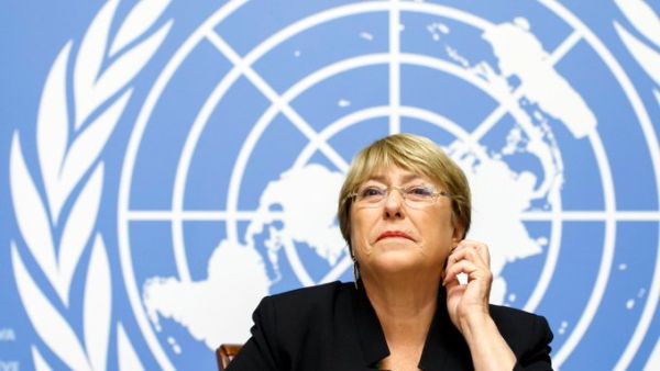 UN High Commissioner for Human Rights Michelle Bachelet  (Twitter)