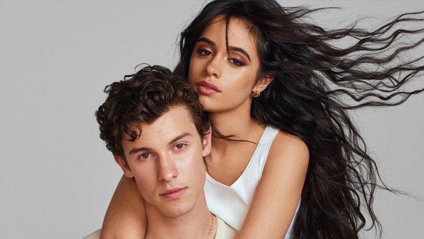 The couple has come under attack by fans for their awkward seeming kisses Source @shawnmendes Instagram