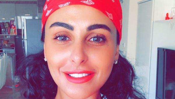 Jordanian actress Mais Hamdan posted on her Instagram a video of herself singing Source @maishamdanoff Instagram