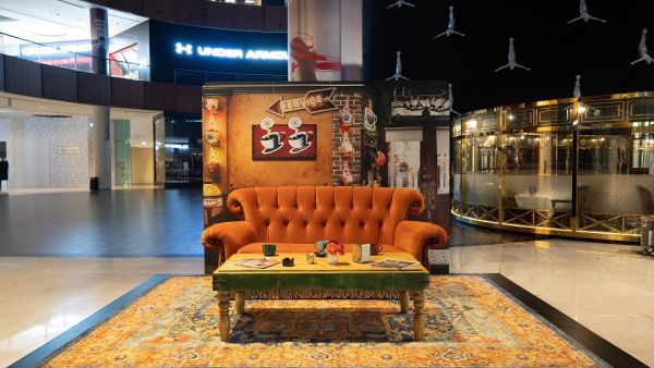 A Special FRIENDS theme show on Burj Khalifa’s LED screen to coincide with The Dubai Fountain performance on Sept. 22