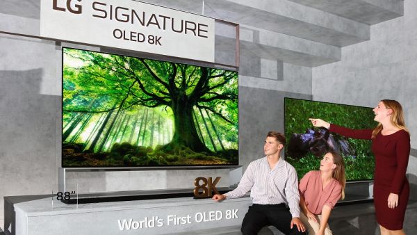  جهاز تلفزيون إل جي 8K يلبي ويتجاوز معايير الصناعة لمفهوم Real 8K