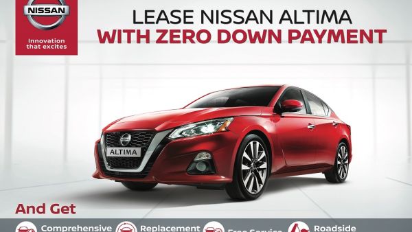 No Down Payment on NISSAN PATROL and ALTIMA 