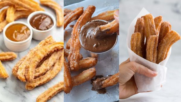 حلوى الشوروس المقلية (أصابع القرفة)