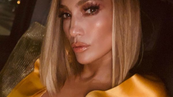 Jennifer Lopez appeared in a yellow dress from Egyptian fashion house Maison Yeya Source jlo Instagram