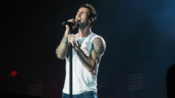 Adam Levine, from Maroon 5 band, on stage of Rock In Rio Festival. (Shutterstock/ File Photo) Adam Levine, from Maroon 5 band, on stage of Rock In Rio Festival. (Shutterstock/ File Photo)