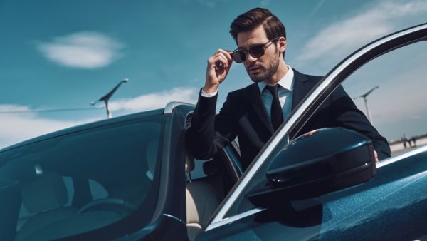 تبرز ملامح الوجه المربّع بطريقة جميلة عند ارتداء نظارات مستديرة بدلًا من النظارات ذات الزاوية  تبرز ملامح الوجه المربّع بطريقة جميلة عند ارتداء نظارات مستديرة بدلًا من النظارات ذات الزاوية
