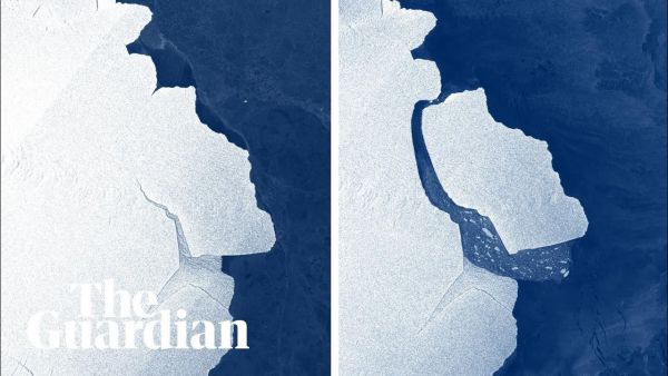 الجرف الجليدي "إيمري" ثالث أكبر جرف في القارة القطبية الجنوبية