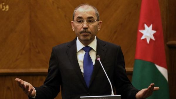 The Jordanian Foreign Minister Ayman Safadi. (File/AFP)
