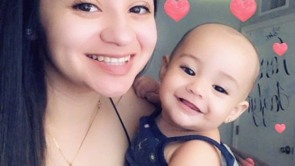 Gorgeous: Jasmin has since shared images of her daughter modeling the shaved head, showing she moved on from the prank. (Twitter)