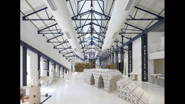 An installation shot of the Hangar Exhibition. (Photo by Edmund Sumner, courtesy of ADW)