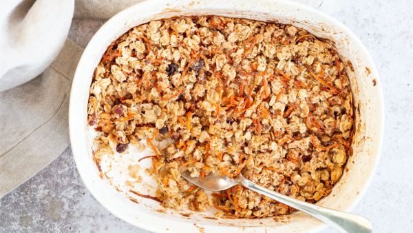 كعكة الجزر بالشوفان