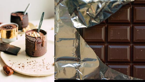 حلى الشوكولاتة البارد والموز