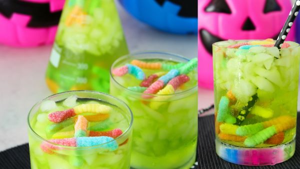 وصفة عصير الهالوين للأطفال