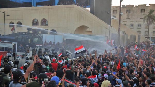 Protests rocked the capital Baghdad and southern provinces earlier this month against high unemployment. (AFP/ File Photo)