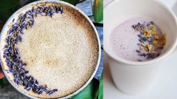 لاتيه الزهور العطرية لعلاج الأرق