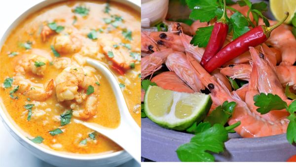 حساء الروبيان التايلاندي