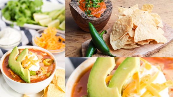 شوربة تورتيلا الدجاج