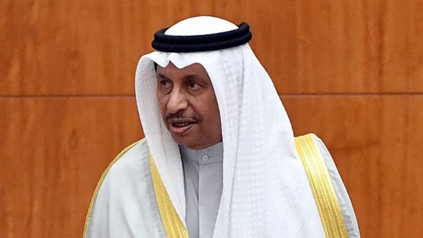 Kuwaiti Prime Minister Sheikh Jaber al-Mubarak al-Sabah arrives to attend a parliament session at Kuwait's national assembly in Kuwait City on November 12, 2019. Yasser Al-Zayyat / AFP